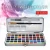 Import Amazon Hot Selling 50colors Watercolor Paints Set With Paint Brush and Refill Water Brush Pen and Sponge from China