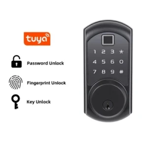 American Standard Keyless Entry Keypad Wireless Digital Password Fingerprint Smart Lock Tuya WiFi