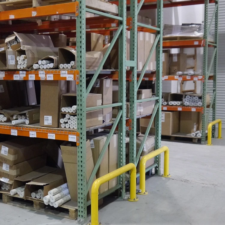 American Style Warehouse Storage Heavy Duty USA Teardrop Pallet Racking System