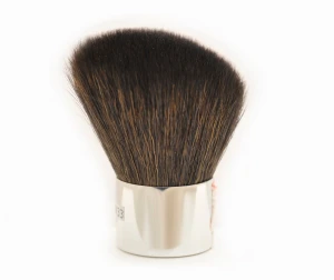 Angled Kabuki Cosmetic Brush with Synthic Hair Al Case