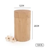 Animal Pet Bamboo Urns Cremation scatter tube human Pet Ashes disper 100% biodegradable urn wholesale eco friendly living urn