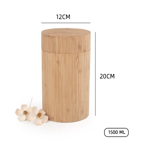 Animal Pet Bamboo Urns Cremation scatter tube human Pet Ashes disper 100% biodegradable urn wholesale eco friendly living urn