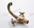 Import Antique faucets bathroom washbasin double handle mixer tap (U21) from China