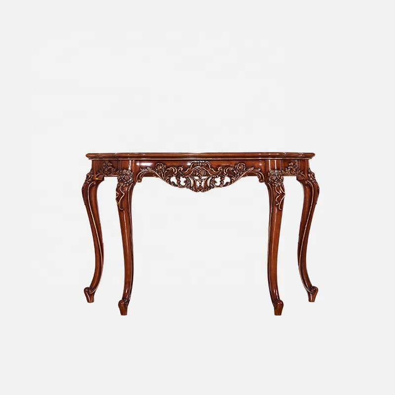 Antique Reproduction Hall Table Antique Wooden Carving Console Table