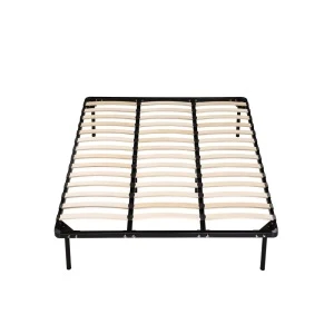 assemble metal tube double size steel bed frame DJ-PK02-3 in small CBM