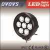 auto led lighting system 70w led driving light spot/flood beam 12V round led work light for car accessories