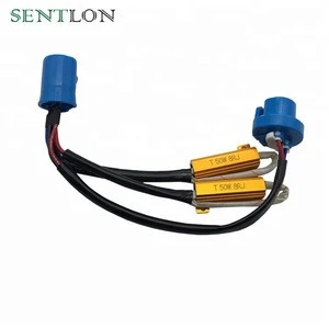 Auto Lighting System 9007 HID LED Resistor Kit Relay Harness Adapter