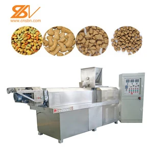 Automatic Animal Feed Extruder/large capacity animal feed production line