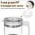 Import Automatic Home Milk frother Chocolate Mixer Electric Glass Milk Frother from China