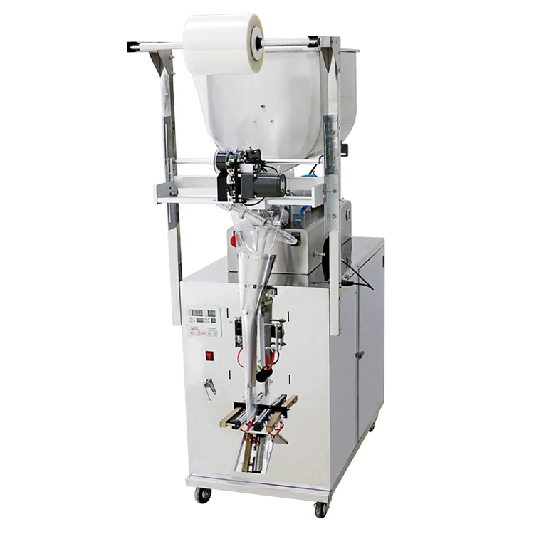 Automatic paste liquid sauce seasoning with stirring and sealing packaging machine