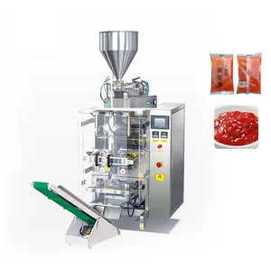 Automatic tomato paste sauce ketchup pouch packaging machine tomato date paste pouch sauce packet packing machine