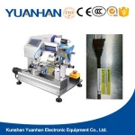 Automatic USB wire labeling machine/Cable Wire Flag Label folding Machine with CE