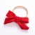 Import Baby hand made velvet bow Hairbands girls fashion soft headband kids cute hair accessories sweet headwear from China
