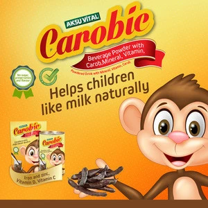 Baby Milk Formula CAROBIC Carob Powder Milk Shake Drink for Kids Children