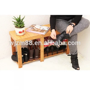 bamboo furniture, standing bamboo shoe racks wholesale