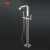Import bathroom fittings faucet Filler Stainless Steel Floor Mount Bathtub Shower Faucet with Handheld Sprayer Brushed Nickel from Pakistan