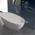 Import Bathrooms Free standing composite stone resin bath tub / solid surface bathtub from China