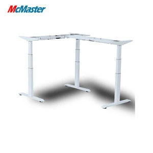 BDVH010R-T-1 Self Rising Table Three Motor Adjustable Table Durable Electric Standing Desk for Adjustable Office Furniture