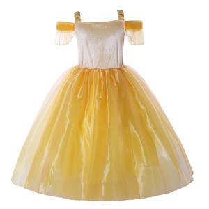 Beauty and Beast Dress Belle Cosplay Costume