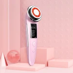 Beauty Bar Pulse Facial Massager Abs Handle Face Massage Roller Machine Vapor Ozone Salon Steamer