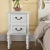 Import Bedroom Furniture Antique White French Style Wood Nightstand from China