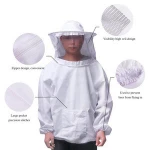 Bee safety Clothing with Gloves Beekeeping Jacket Brush Scraper Apiculture Beebeekeeping Suit Sets