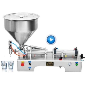 Bespacker Semi Automatic Thick Syrup Water Bottle Honey Aerosol GeL Liquid Filling Machines