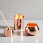 Best Quality Copper candle containers Custom candle jars