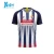 Import Best quality red blue stripes football jersey sublimation soccer uniforms from China