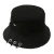 Import Best Sell Wholesale Solid Color Cool Unisex Iron Pin Ring Personality Bucket Hat from China