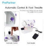 Best seller home electrical sewing machine manual handy portable mini sewing machine