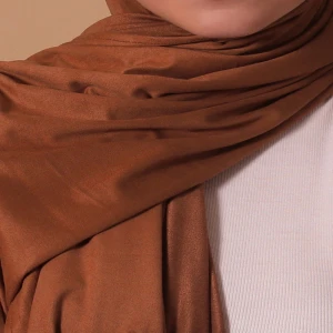 Best Selling Premium Fashion Noble Soft Stretchy Suede Scarf Shawls Women Pashmina Hijab