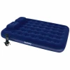 Bestway 67374 80&quot; x 60&quot; x 8.5&quot; Queen size inflatable Flocked Airbed  Air Mattress with  Pillows