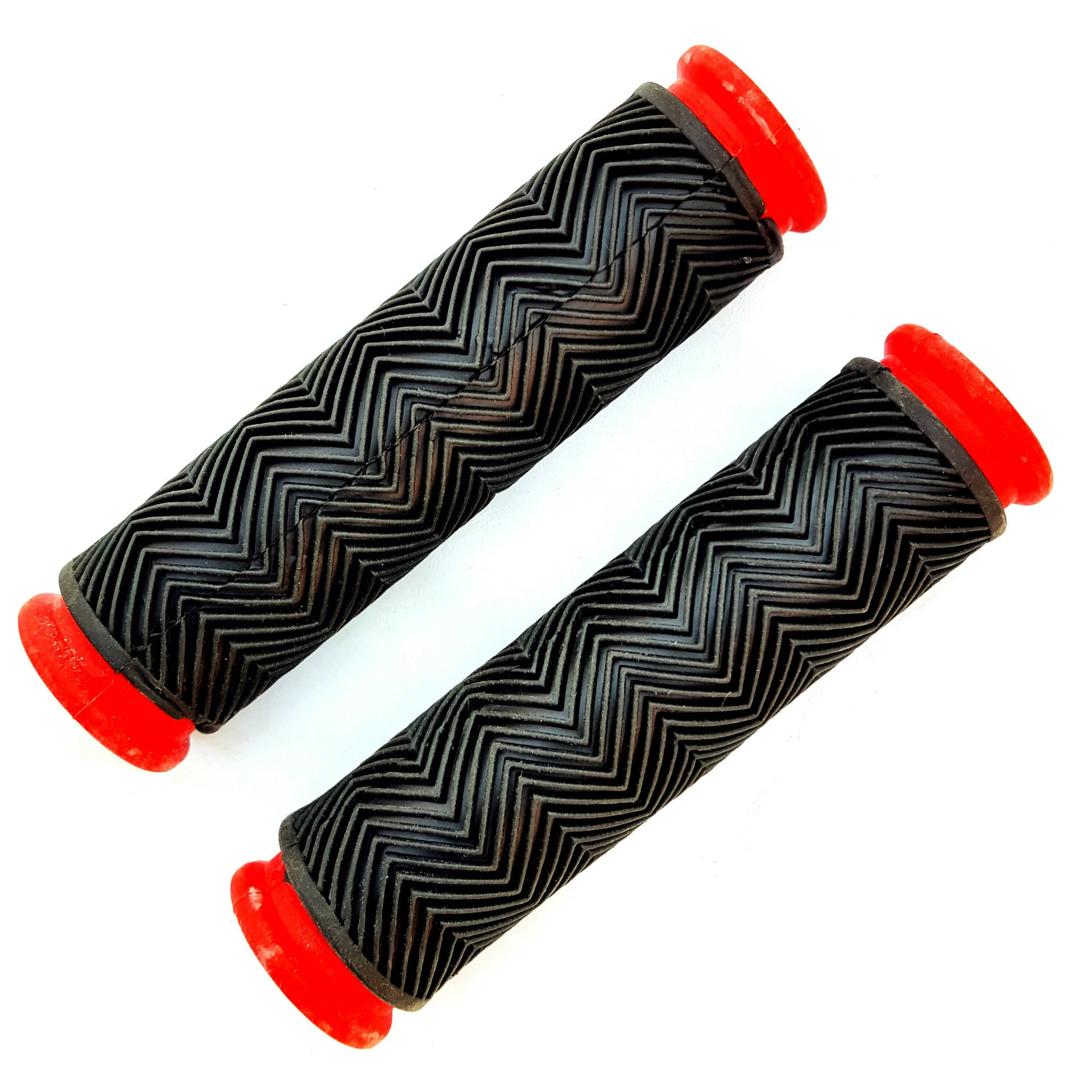Bicycle Two-color Car Dead Fly Grip Rubber Shockproof Anti-skid Grip Bicycle Handlebar Grips
