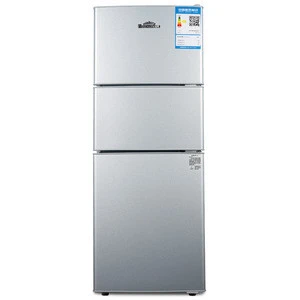 Big capacity three door refrigerator, fridge