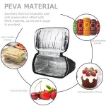 Bike Handlebar Bag Cycling Basket Bicycle Bag Phone with Silver Grey Reflective Stripe Activity Pack Accessories Bike Bag