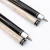 Import Billiard accessory 1/2-pc ash wood shaft black snooker pool cue sticks from China