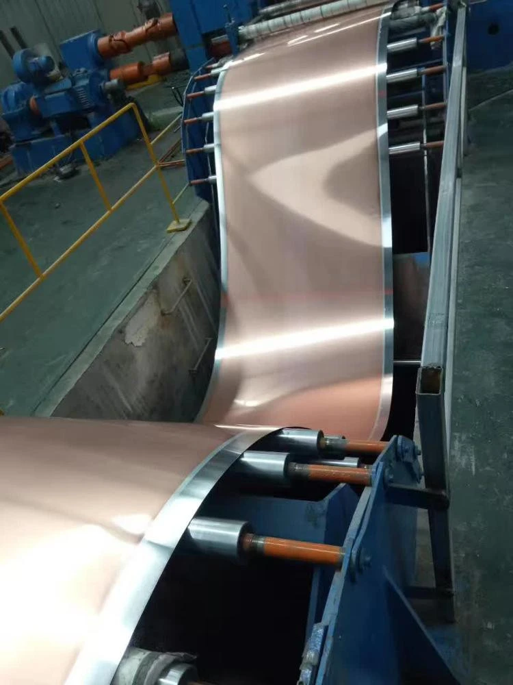 Bimetal strips of copper and aluminum
