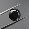 Black Zirconium Gem Round Shape Lab CZ Loose Gemstone