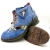 Import blue cool leather upper pig leather lining retro boots for Germany market from China