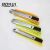 BORUI Safety free sample ABS steel utility mini pocket cutter knife