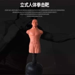 Boxing Dummy Standing Punching Bag Punch Bag Freestanding Boxing Bag Stand Silicone Humanoid
