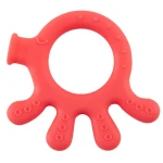 BPA Free New Design Baby teething Silicone octopus Teether