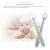 Import BPA Free silicone spoon baby, Soft Spoon Silicone, Long Handle Feeding Silicone Baby Spoon from China