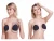 Import bra patch Women Silicone Invisible  Bra Tape Sticker Reusable self-adhesive push-up bra push-up seamless silica gel from China