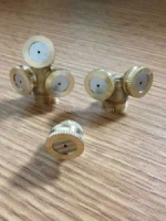 Brass agricultural spray nozzle