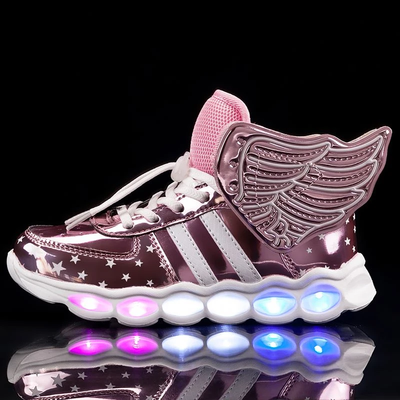 Breathable Kids Shoes With Wheels  Kids Shoes With Led Kids Shoes With Lights