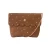 Import Brown Leather Shoulder Bag Wholesale Personalized Leather Scalloped Pink Dot Crossbody Bag from China