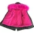 Import BUENOUS Children Faux Fur Parka Jacket Baby Kids Fur Coat Fur Coat Customized Design Velvet Coat from China