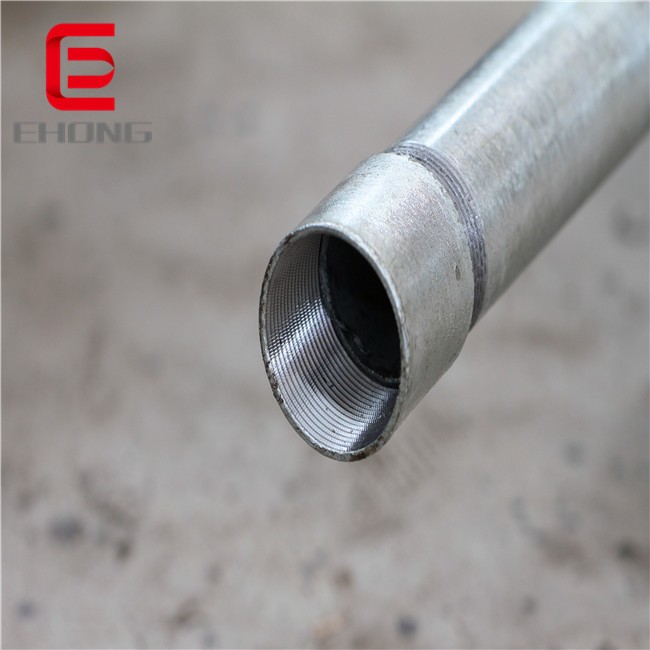 building materials price 4 inch standard length supplier manufacture galvanized iron tube pipe weight of gi pipe